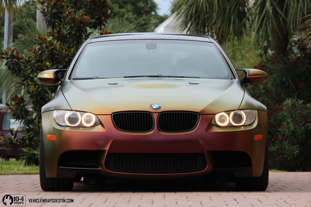 Bmw m3 Satin rising sun wrap