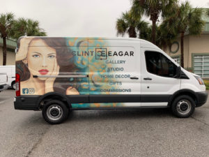 Clint Eagar Van wrap