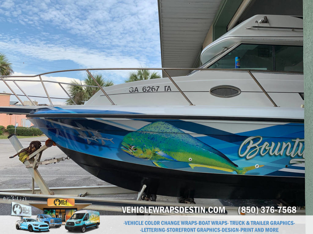Boat Wrapping Panama City Beach, FL